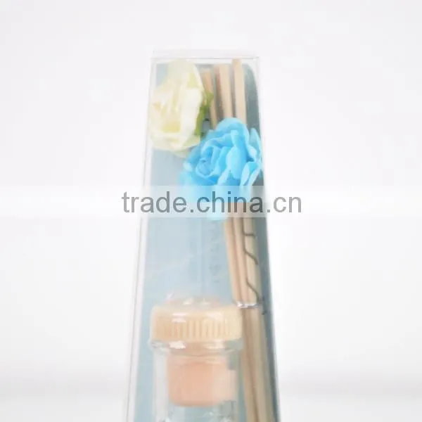 Home Fragrance Aroma Reed Diffuser With Glass Bottle and Handmade Flower SA-2011 photo-2