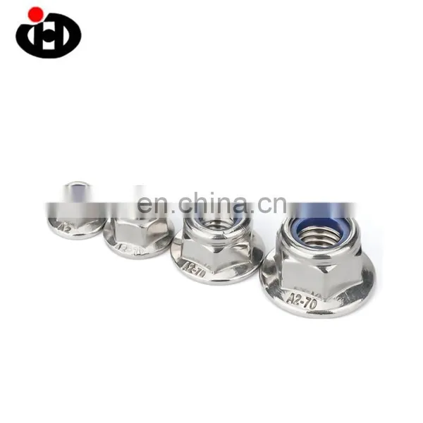 Hot Sale JINGHONG Stainless Steel Flange M10 Lock Nut photo-2
