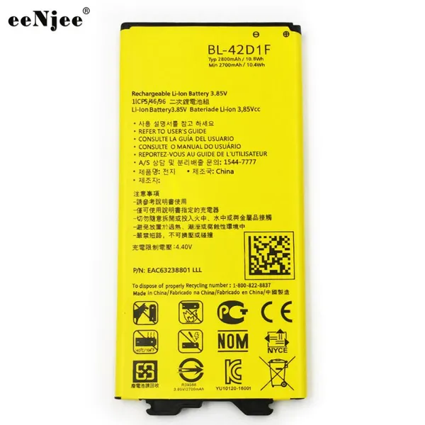 ORG Quality BL-42D1F Battery For LG VS987 US992 H868 H860 F700K H850 2800mAh High Quality Batteries photo-5