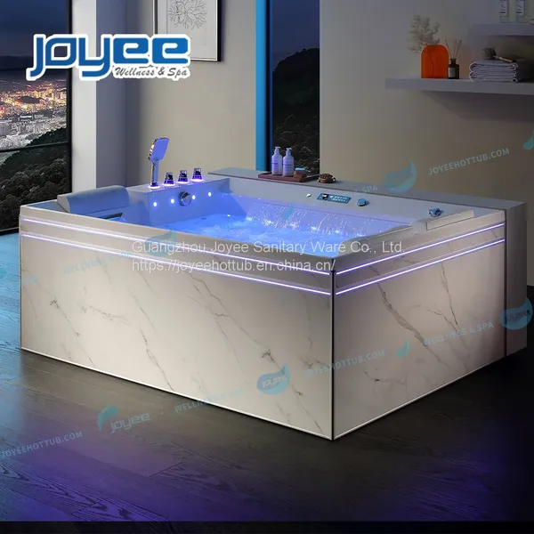 JOYEE Full-body Massage Spa 2 Person Hydro Whirlpool Bathtub For Factory Price photo-5