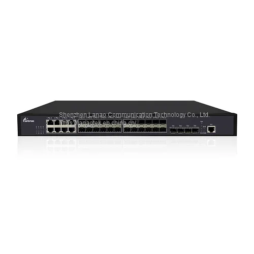 Управляемый коммутатор с 16 портами 100/1000 Мбит/с SFP, 8 комбинированными портами Gigabit Ethernet SFP/TX, 4 портами 10 Gigabit Ethernet/ Gigabit Ethernet SFP+