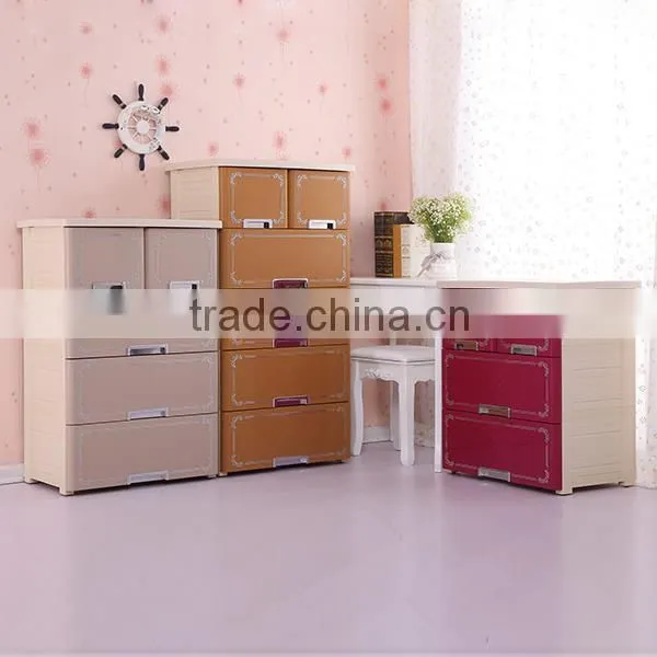 Houseware Colorfur Simple Design 4-Layer Plastic Drawers photo-5