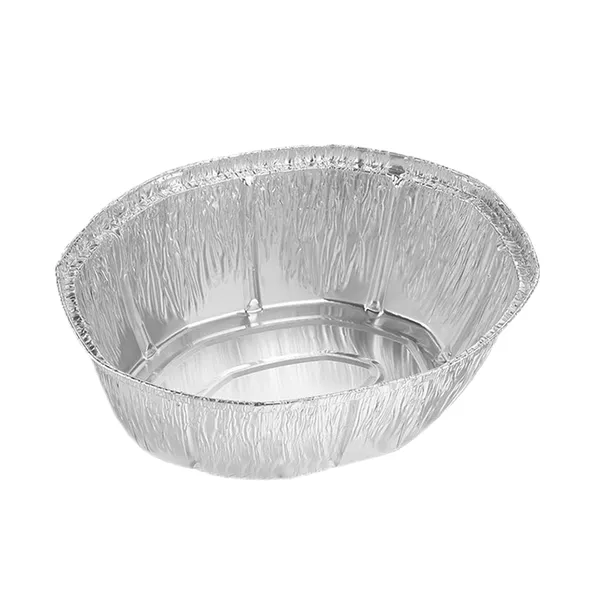 Extra Deep 2350ml Oval Foil Tray Disposable Food Container for Cooking Grilling and Storage photo-5
