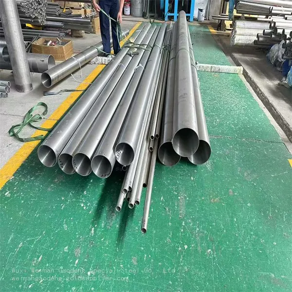 Bright Seamless Titanium Pipe 13mm OD Chemical Use Titanium Seamless Pipe 6m Length High Temperature Resistant photo-4