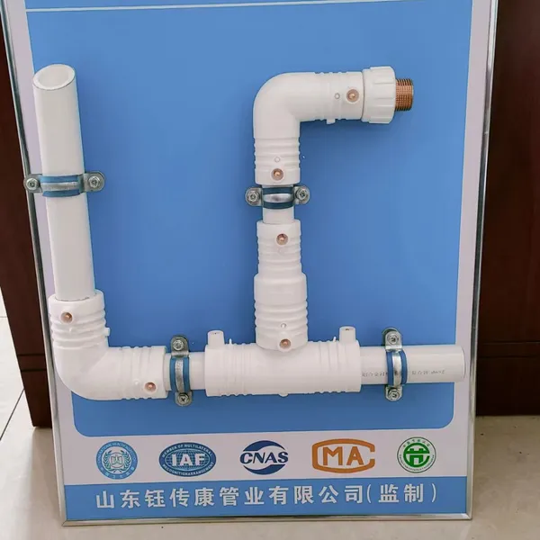 Aluminum Alloy Lined Plastic Composite Pipe PERT PPR Pipe and Fittings photo-5
