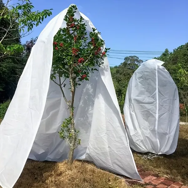 UV Resistant Frost Protection Cover for Outdoor Plant Protection photo-3