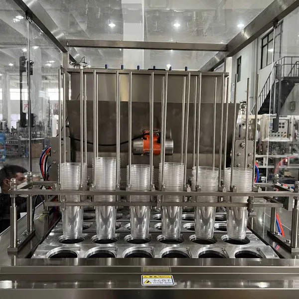 Water Cup Filling and Sealing Machine/Mineral Water Cup Filling and Sealing Machine/Sauce Cup Filling Sealing Machine photo-5