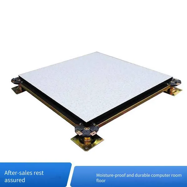 Wood-based Anti-static Floor Specially Designed for Data Centers, Raised and Movable Floor With Size 600*600, Wood Composite Anti-static photo-3