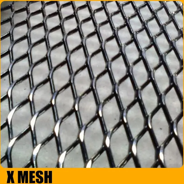 Black Powder Coated Aluminium Diamond Grille photo-5