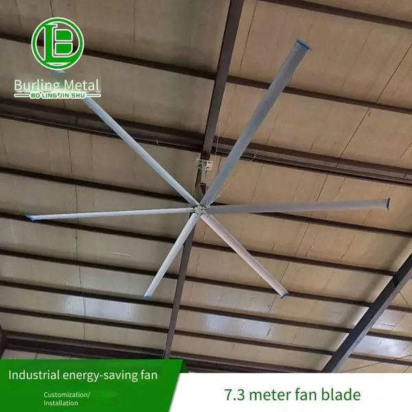 Manufacturer of 7.2-meter Large Industrial Ceiling Fans in Beijing for Basketball Courts, Large Fans for Farms and Factories photo-2