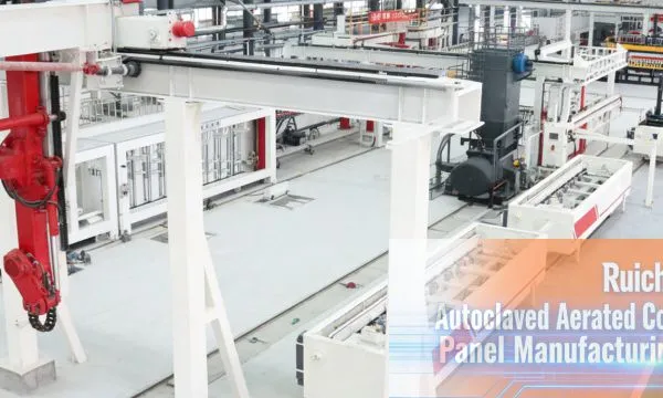 6m AAC Panel and Block Production Line | 50000-300000m³ Automatic AAC Plant Solution photo-3