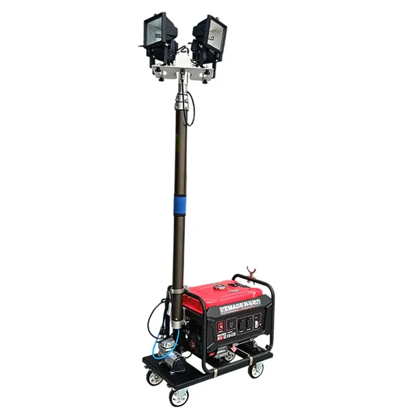 Portable Mobile Light Tower, Outdoor Mobile Lighting Tower for Construction Site