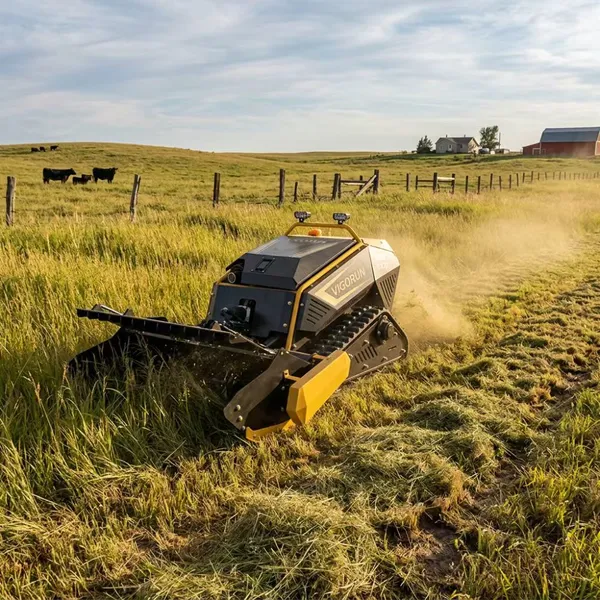 Multifunktions-Freischneider mit Fernbedienung MTSK1000, Werkzeugträger mit austauschbaren Anbaugeräten für Gras-, Strauch- und Schneeräumung