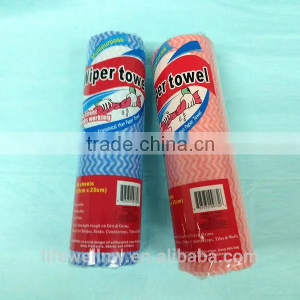 Disposable Spunlace Nonwoven Wipe Towels photo-2