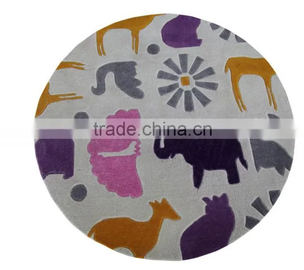 Custom Made Room Carpets,Polyester CarpetsYB-A079 photo-2