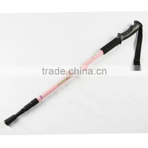 Retractable Anti Shock Inner Lock Trekking Pole Hiking Stick Supplier's Choice photo-2