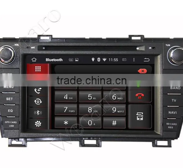 Wecaro WC-TP8004R Android 4.4.4 Car Multimedia System 1024 * 600 Navigation for Toyota Prius Audio System Playstore 2009-2014 photo-3