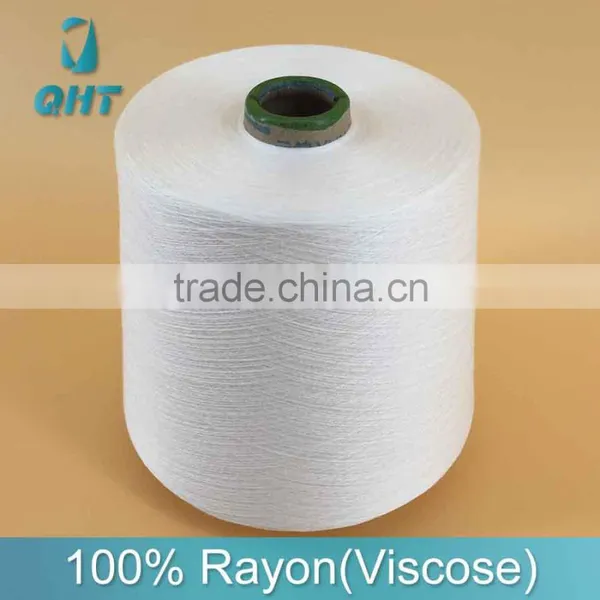 Wholesale 100% Viscose Staple Fiber Spun Polyester Yarn Supplier
