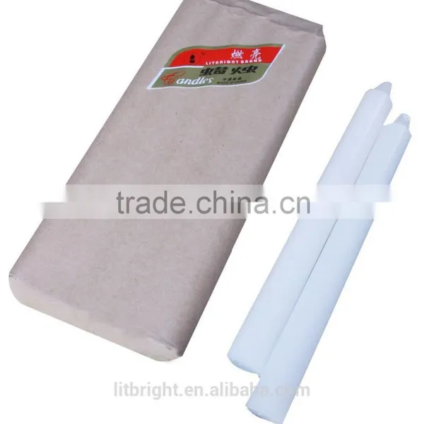 White Household Candles