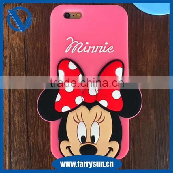 Cute Bear Style Silicone Phone Case Cover for Iphone 6 6s Mobile Phone Silicone Case photo-2