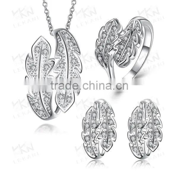 Silver Plated Design Chic Pearl Necklace Set photo-5