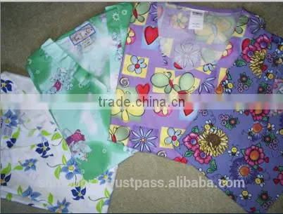 Medical Uniforms Printed Tops In USA photo-5
