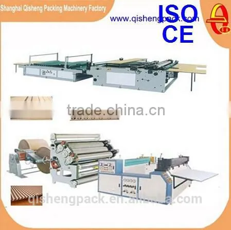 Automatic Carton Box Corrugated Cardboard Laminating Laminator Machine