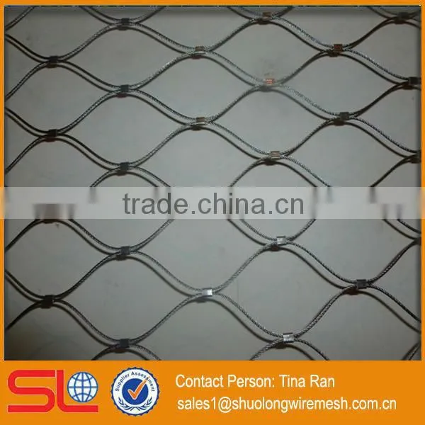 Stainless Steel Woven Type Stair Cable Mesh photo-3