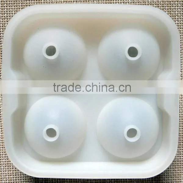 Best Sale Product 2016 Large 4 Cavity Ice Sphere, Silicone Ice Ball Mold Quality Choice photo-3