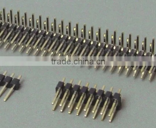 Gold Plated Straight 2.54mm Pitch Pin Header photo-2