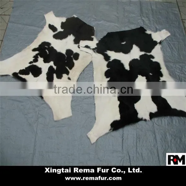 100% Genuine Cow Hides Pelt With Hair on in Natural Color photo-2
