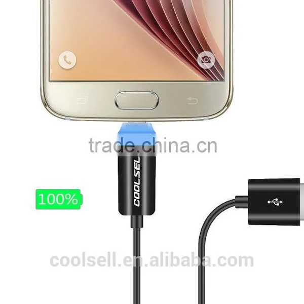Bulk Price For Samsung Fashion Smart Changing Light LED Reversible USB Cable photo-3