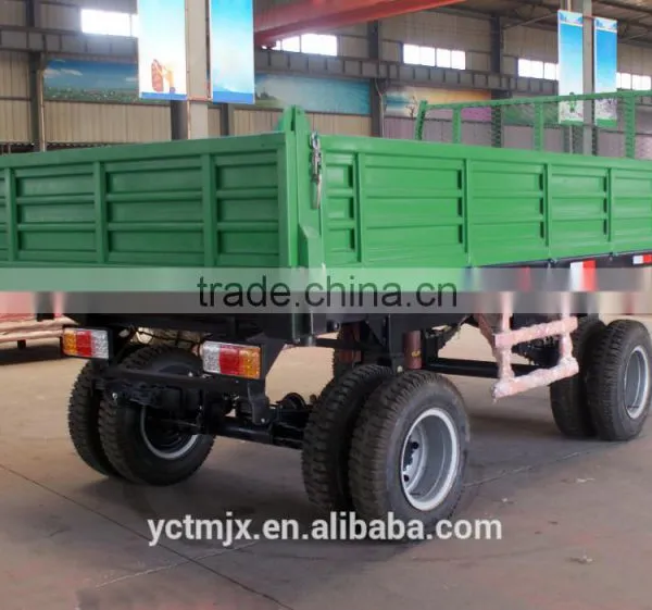 8 Wheels Heavy Farm Trailer for Sale for Africa Market Truck photo-2