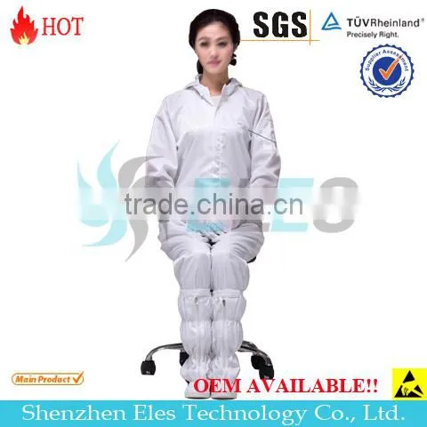 ESD Garments for Use in Cleanroom--skype:elestech-sales3