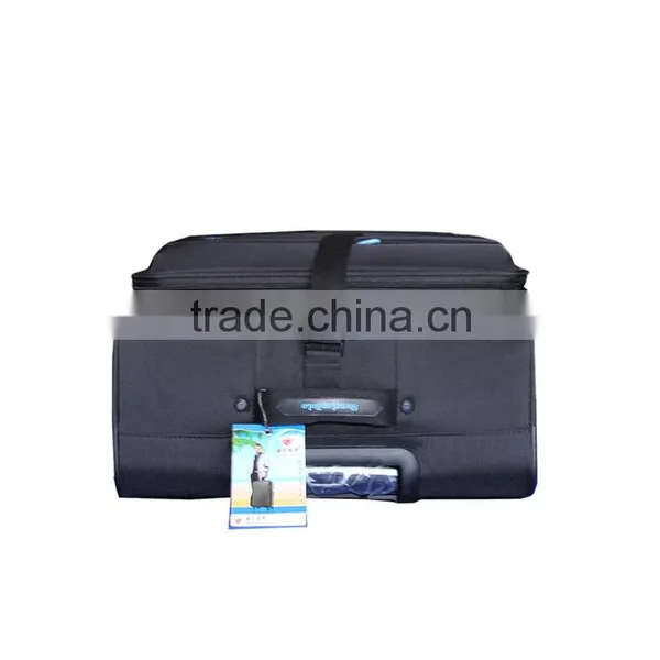 High Quality Middle Size Storage Travle Bag Luggage Rubber Wheel Trolley Case photo-3