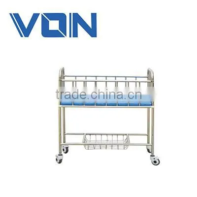 FC-9 China Medical Equipment Stainless Steel Baby Trolley Price photo-2