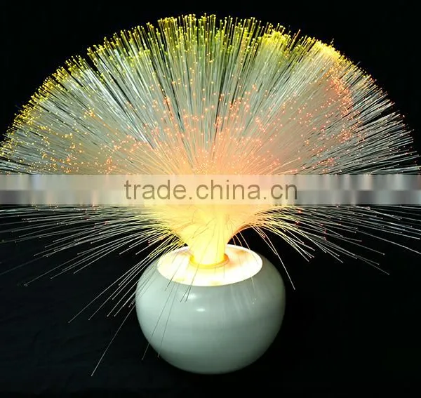Home an Garden LED Color Changing Table Optical Fiber Lamp With CE and ROHS With Plastic Base photo-3