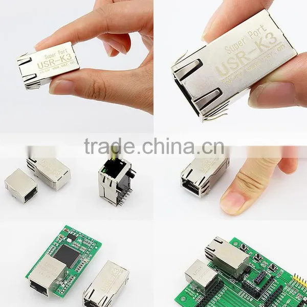 USR-K3 High Performance Super Port Smallest Serial to Ethernet Module Withe Cortex M4 Support Upgrade Firmware via Network photo-2