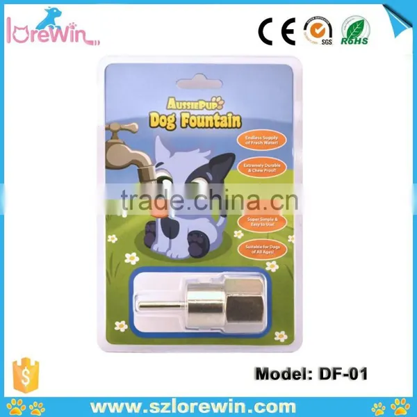 AussiePup DF-01 Outdoor Dog Water Drinking Stainless Steel Water Magic Tap Dispenser photo-6