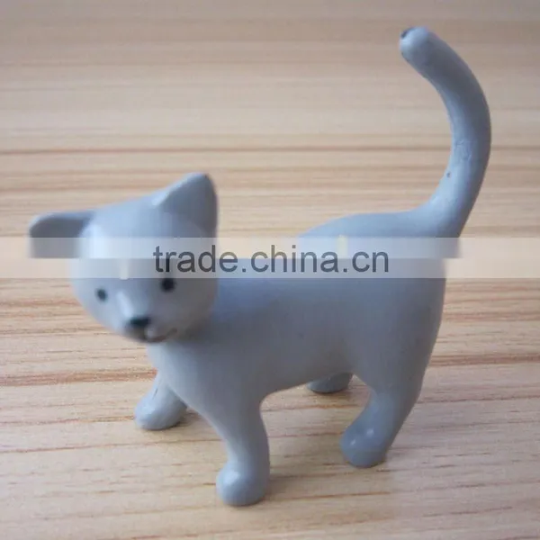 Plastic Cat Toys,cat Figures,cat Decoration Toys