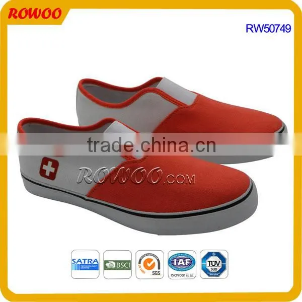 High Quality New Style Urban Sole Casual Canvas Rubber Shoes photo-5
