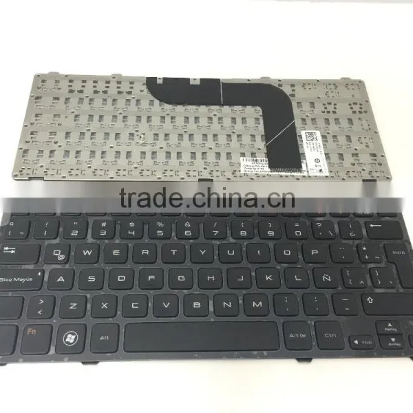 New for Dell Studio 14 14z 1440 LA SP Keyboard Latin Spanish 0P597M Teclado photo-2