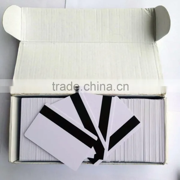 Blank HICO Magnetic Strip Pvc id Card 2750oe photo-3