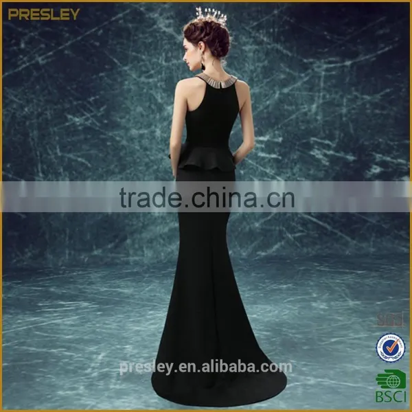 Presley Oem Wholesale Ladies High-lined Waist Cheap Sexy Long Fashion Dress photo-2