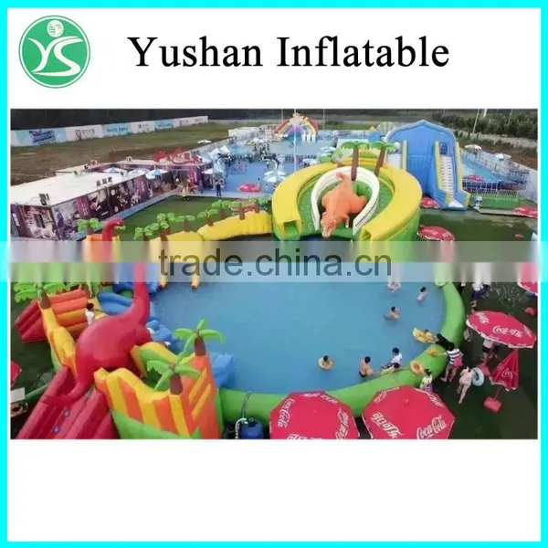 Chinese Suppliers Cheap Price Inflatable Slide Park photo-4