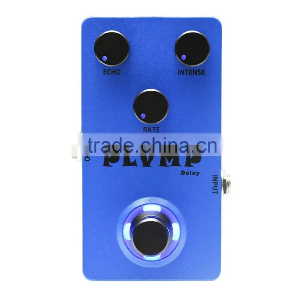 Guitar Effect Pedal Plump Delay Wholesale OEM and OEM Blue