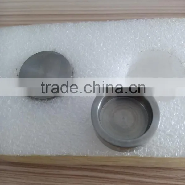 High purity, high density, high temperature molybdenum crucible