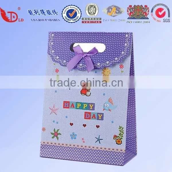 Wholesale Fancy White Kraft Paper Packaging Bag With Logo Printing photo-2