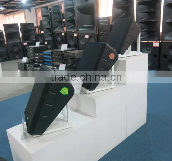 Stand Pole Mountableoud Speaker Mountable Durable Handles Carpet Finishing Speaker photo-5