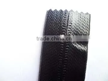 7# Nylon Waterproof Zipper Fastener Close End With Painted Auto-lock Thumb Slider Back Side Slider Rain Wear Coate Zipper photo-3